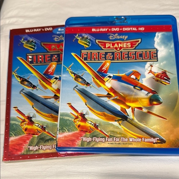 7 MOVIES/50$ Disney Planes Fire & Rescue Blu-ray and DVD Set - Picture 1 of 6